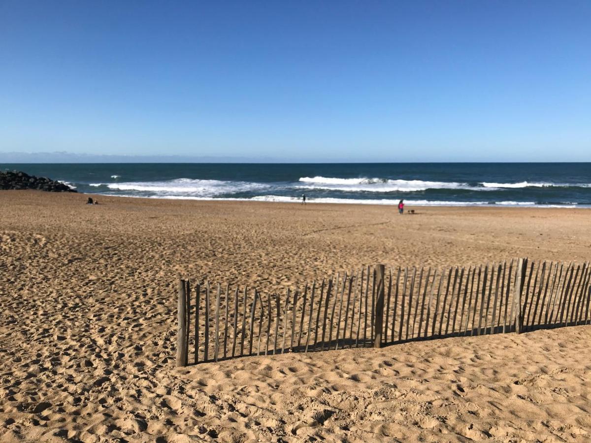 Anglet- Biarritz T3 Dans Residence Avec Piscine Экстерьер фото